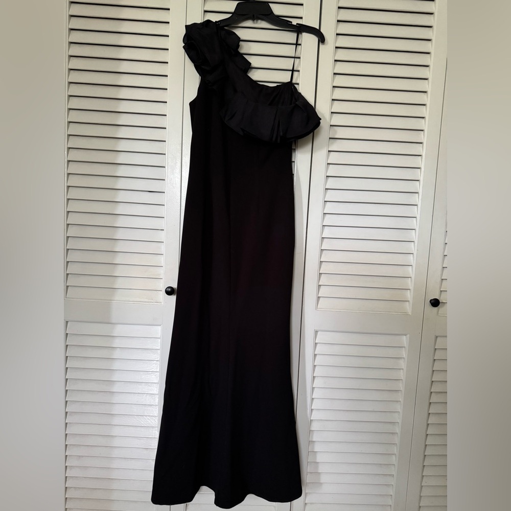 Jessica Howard One Shoulder Black Dress - Picture 4 of 6